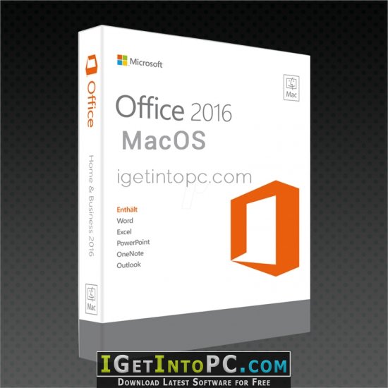 Microsoft office for macbook pro